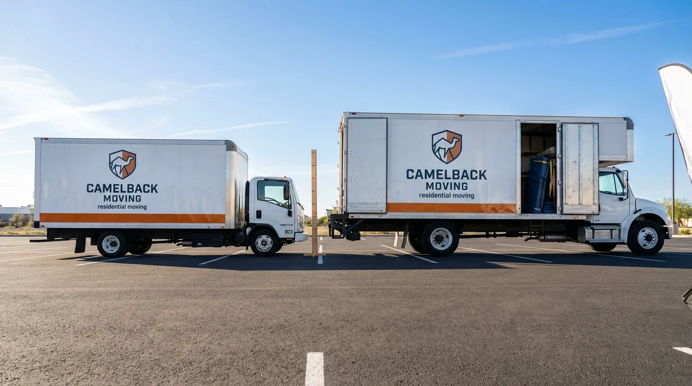 Moving truck size capacity guide in Millington